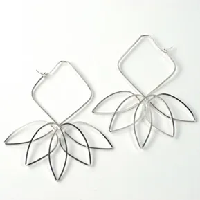 Gypsy earrings silver