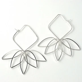 Gypsy earrings silver